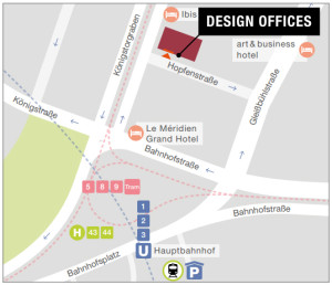 Lageplan DesignOffices