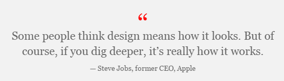 Steve Jobs about Design