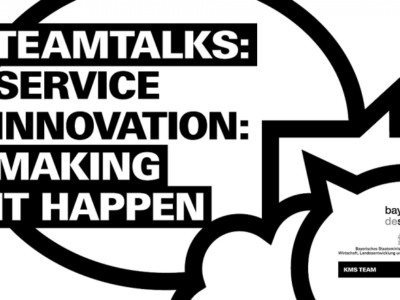 Teamtalks: Service Innovation: making it happen