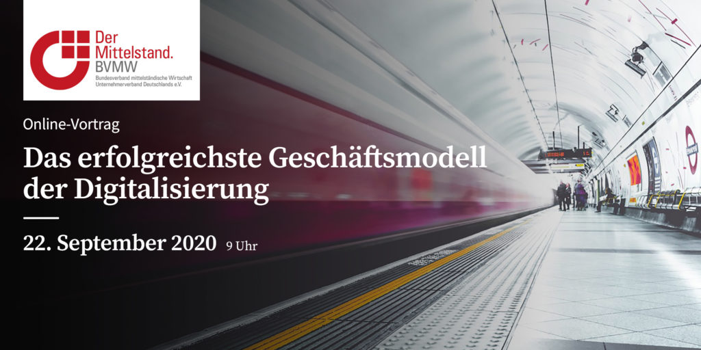 Geschäftsmodelle online Vortrag + BVMW